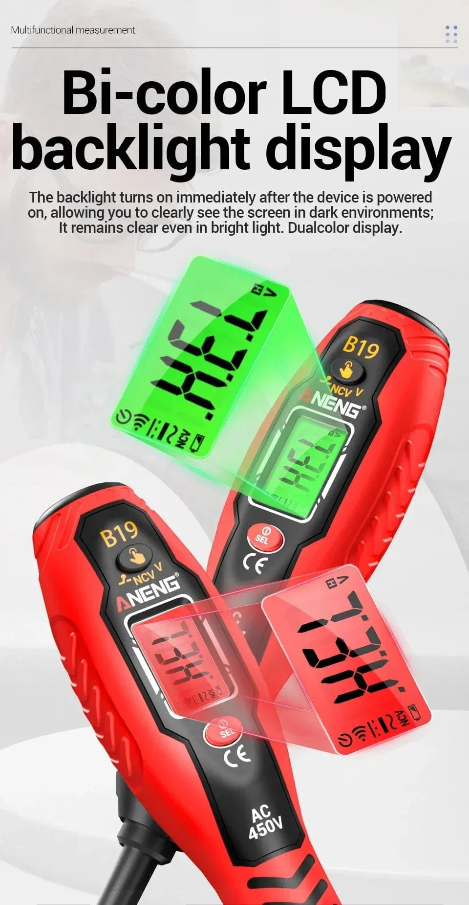 Multi-function Voltage Detector Pen